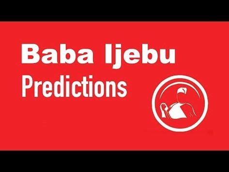 baba ijebu resut today|baba ijebu give me two sure.